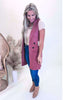 Long Sweater Vest - Final Sale