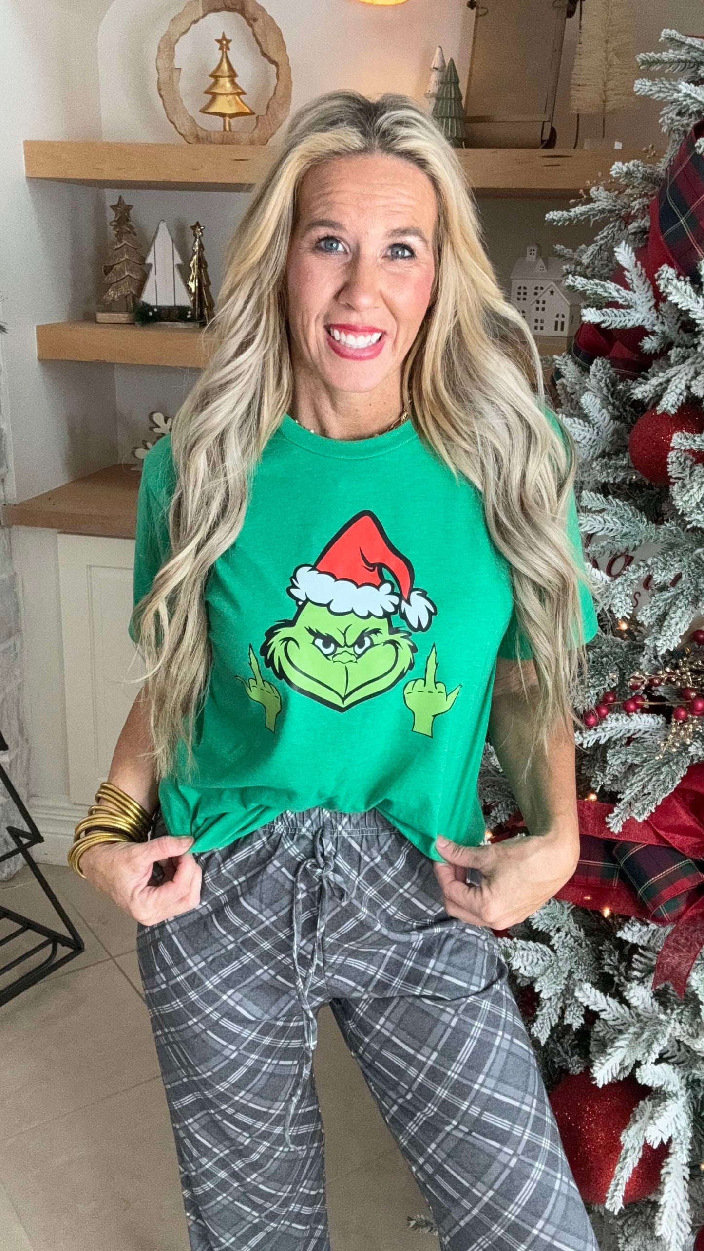 Raise a Finger for the Holidays Graphic T-shirt**