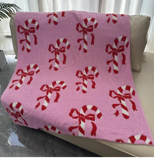 Candy Cane Dreamer Blanket *DEAL-FINAL SALE
