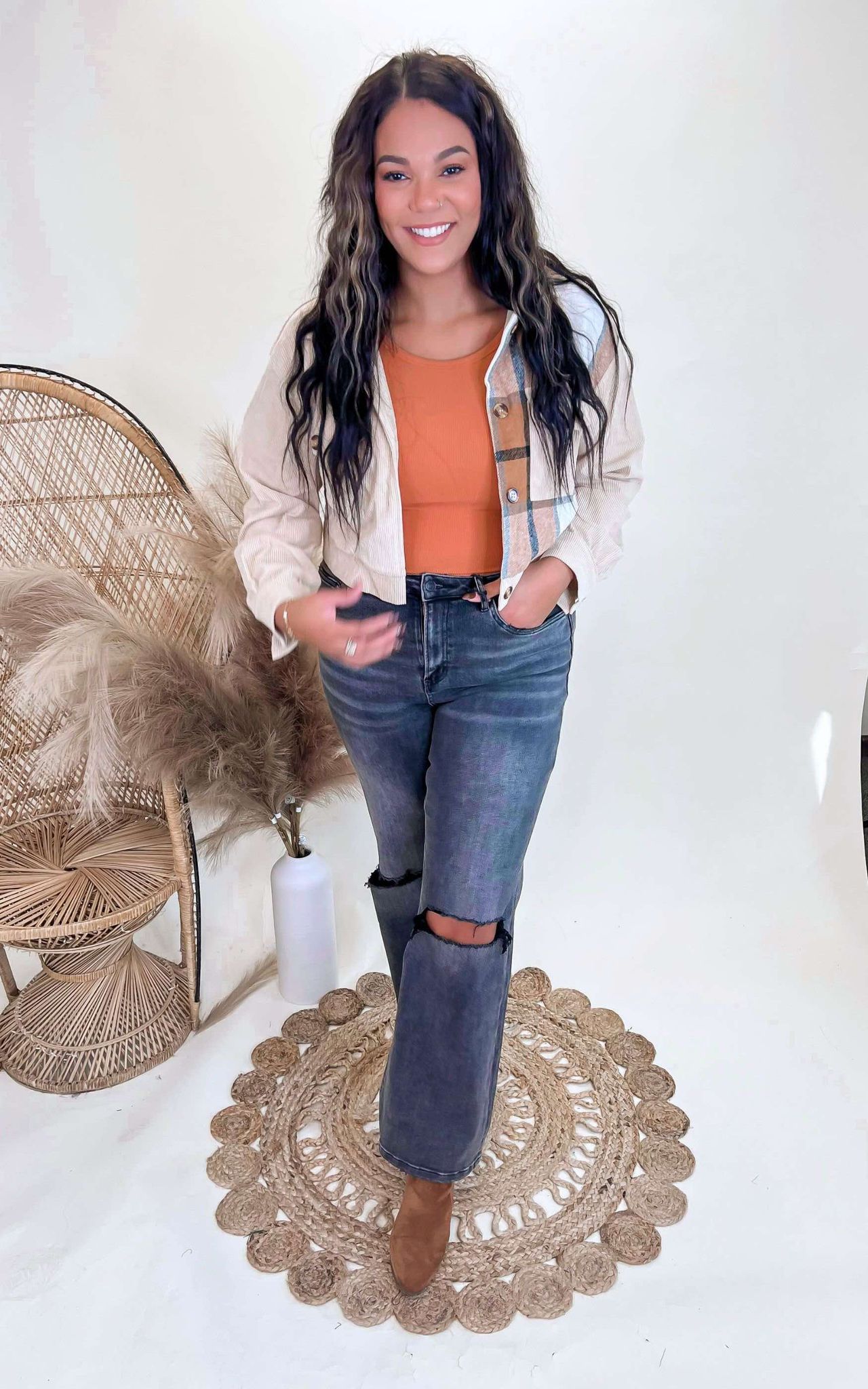 MICA | Super High Rise Wide Leg Denim Jean**- Finals Sale