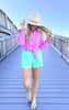 Gauze Button Up Long Sleeve Top - Final Sale