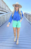 Gauze Button Up Long Sleeve Top - Final Sale