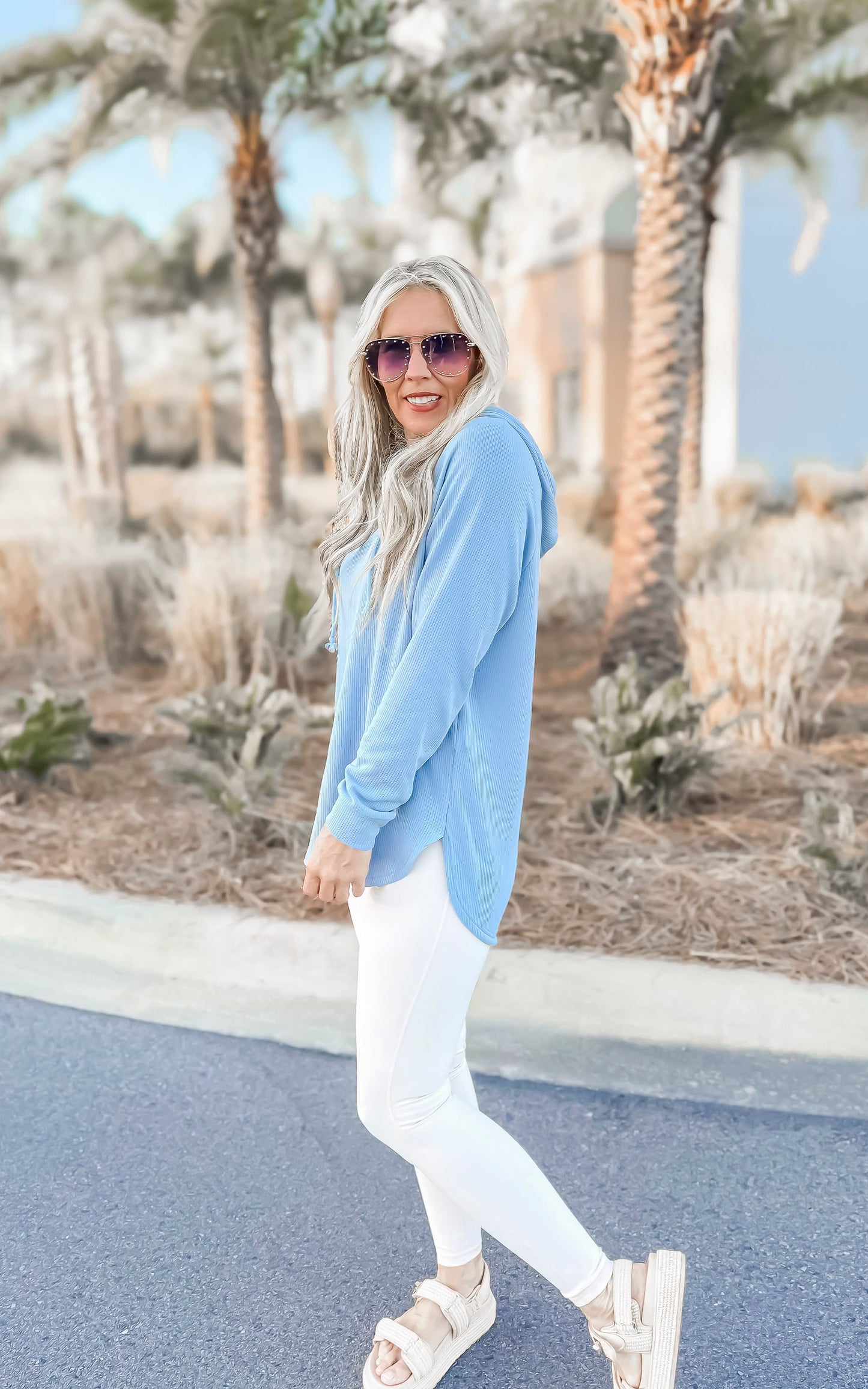 Perfect Weekend Hoodie Tunic | Salty Wave (4 COLORS)