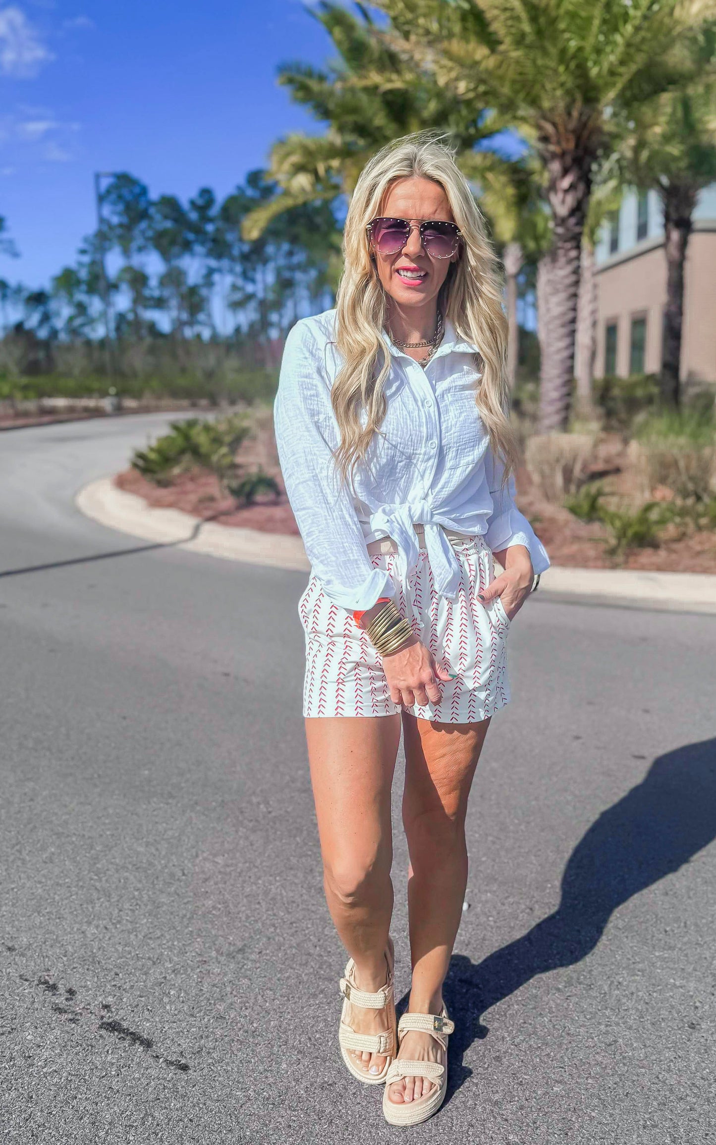 Baseball 24/7 Everyday Shorts | SALTY WAVE *DEAL-FINAL SALE