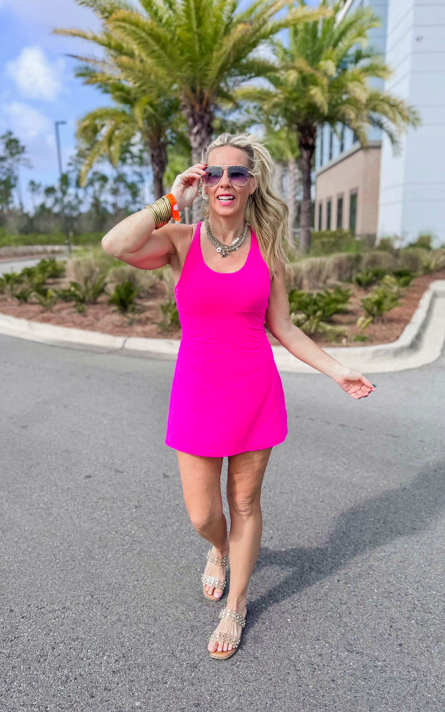 Tennis Romper Dress w/ Shorts**- Final Sale
