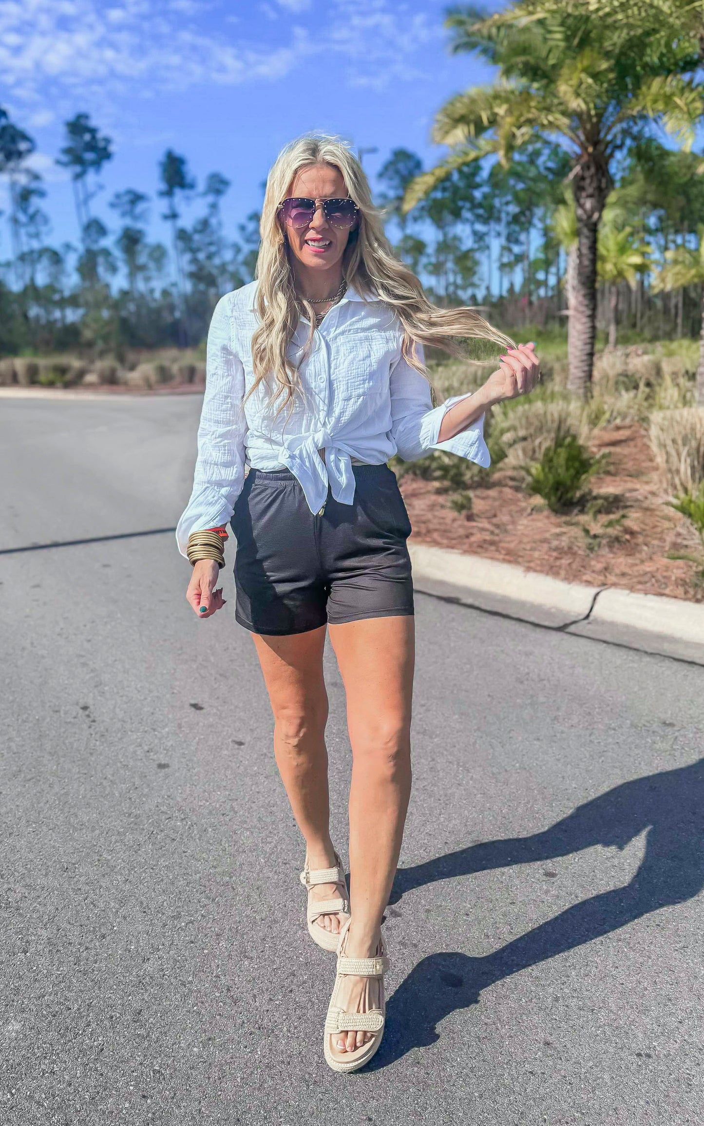 The Lily Luxe Shorts by Salty Wave - Final Sale