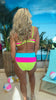Neon Lagoon Dream Bikini Swimsuit | SALTY WAVE - Final Sale