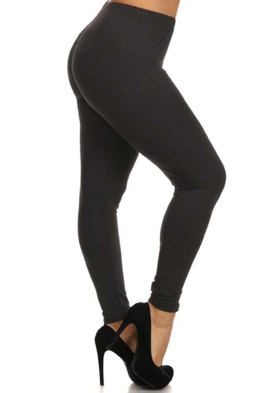 *CURVY GIRL* Full Length Buttery Soft Leggings - Final Sale