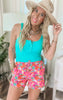 Tropical 24/7 Everyday Shorts | SALTY WAVE  *FINAL SALE