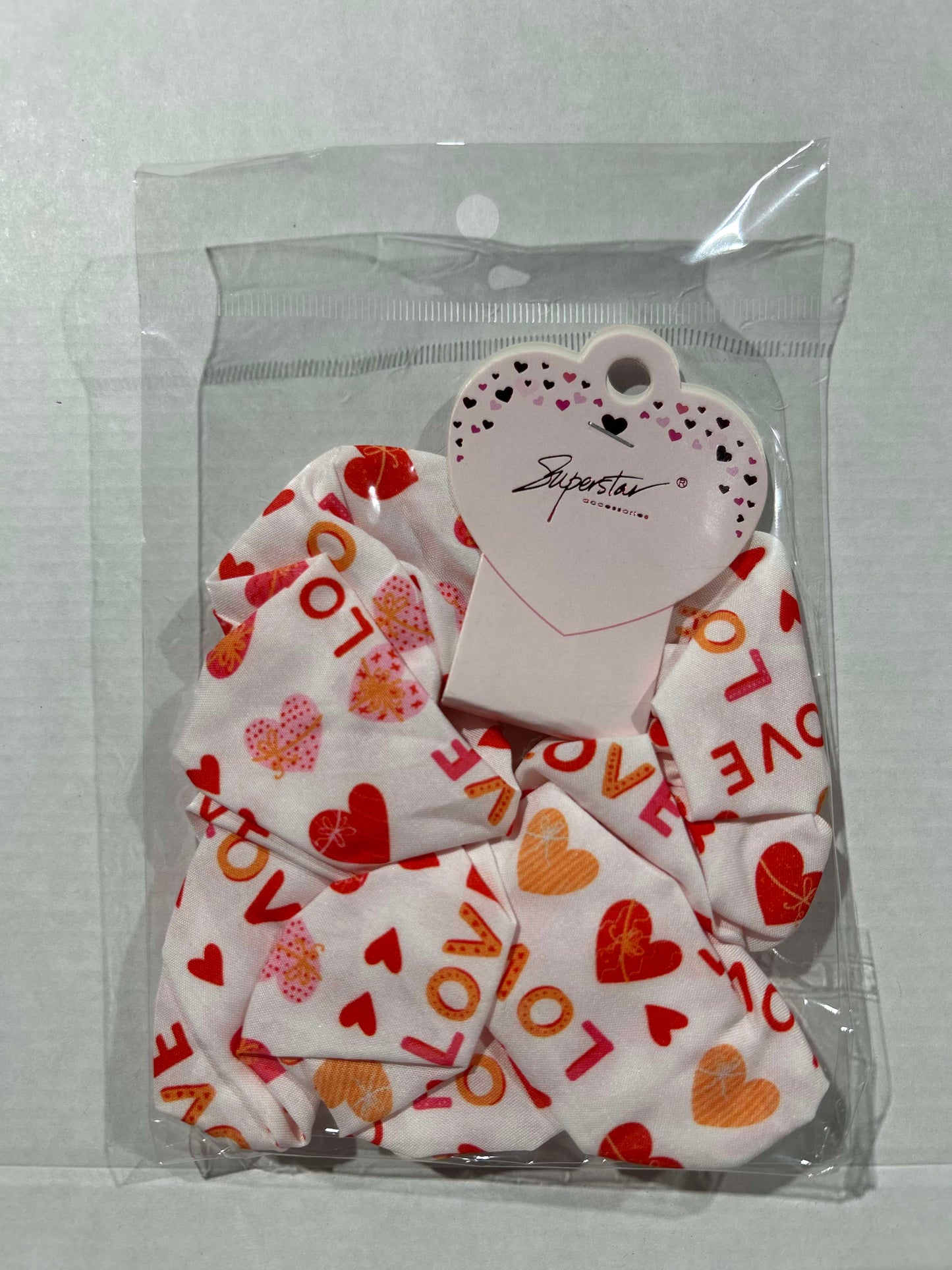Heart Hair Scrunchies - Final Sale