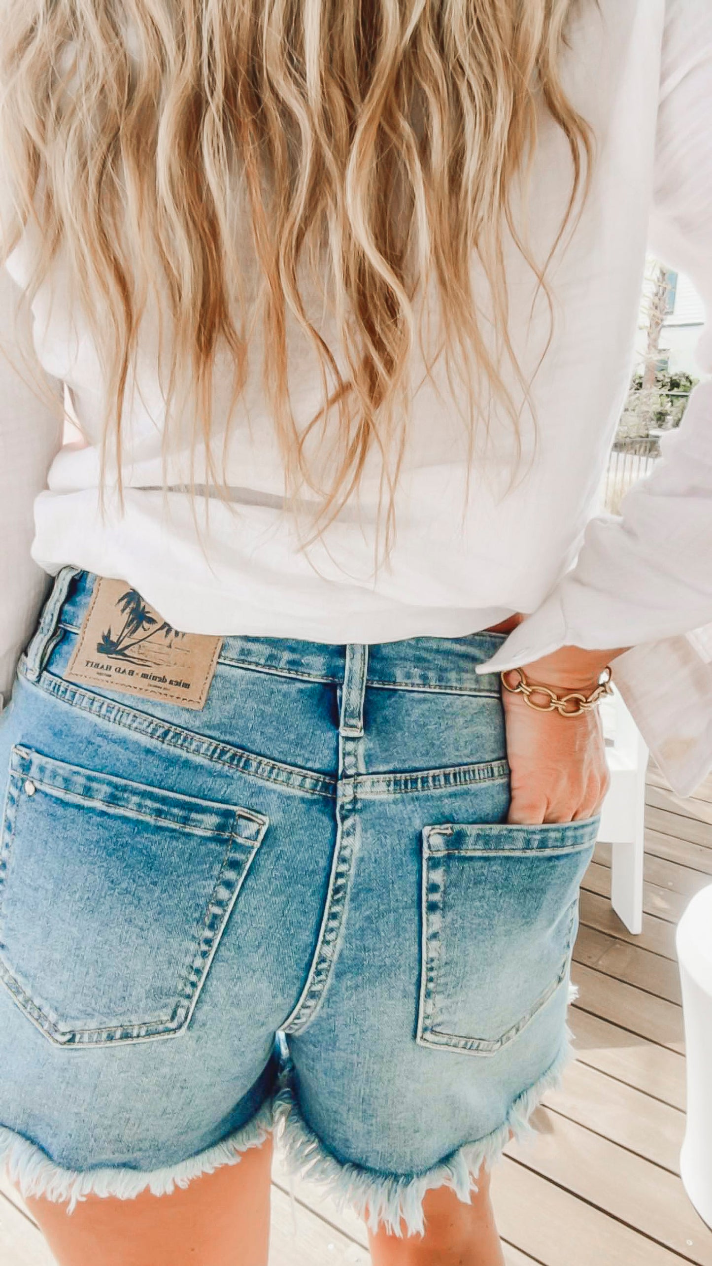 The HOLY GRAIL Denim Shorts | EXCLUSIVE Mica x Bad Habit Collab - Final Sale