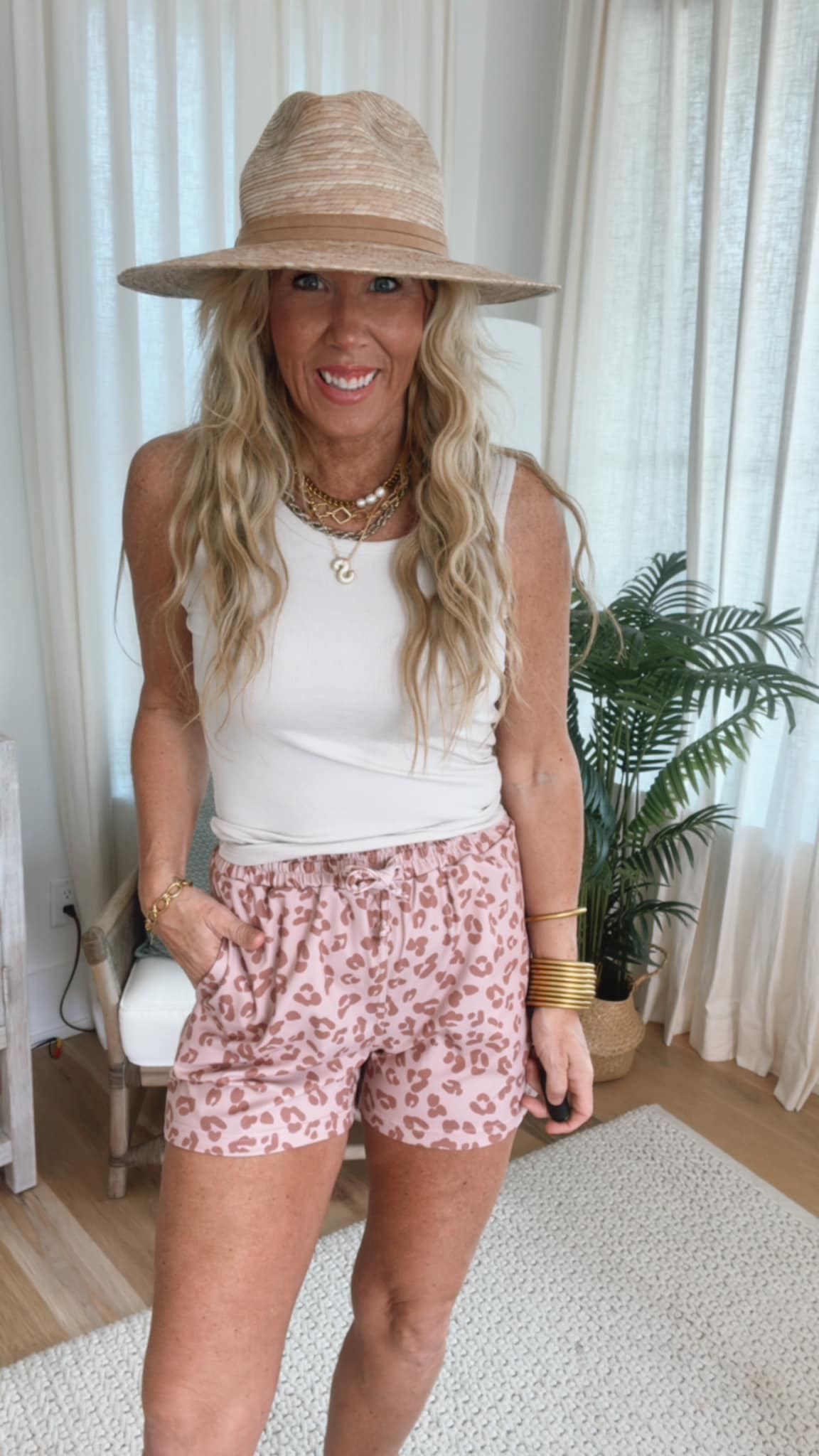 Leopard 24/7 Everyday Shorts | SALTY WAVE *FINAL SALE