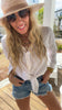 Gauze Button Down Blouse | SALTY WAVE * FINAL SALE