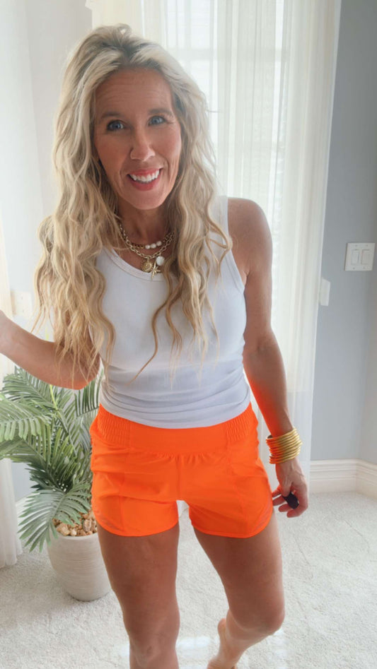 3In Stretch Woven Exercise Shorts w/ Side Mesh - Final Sale