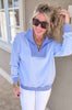 Colorblock Chill Quarter Zip Top - Final Sale