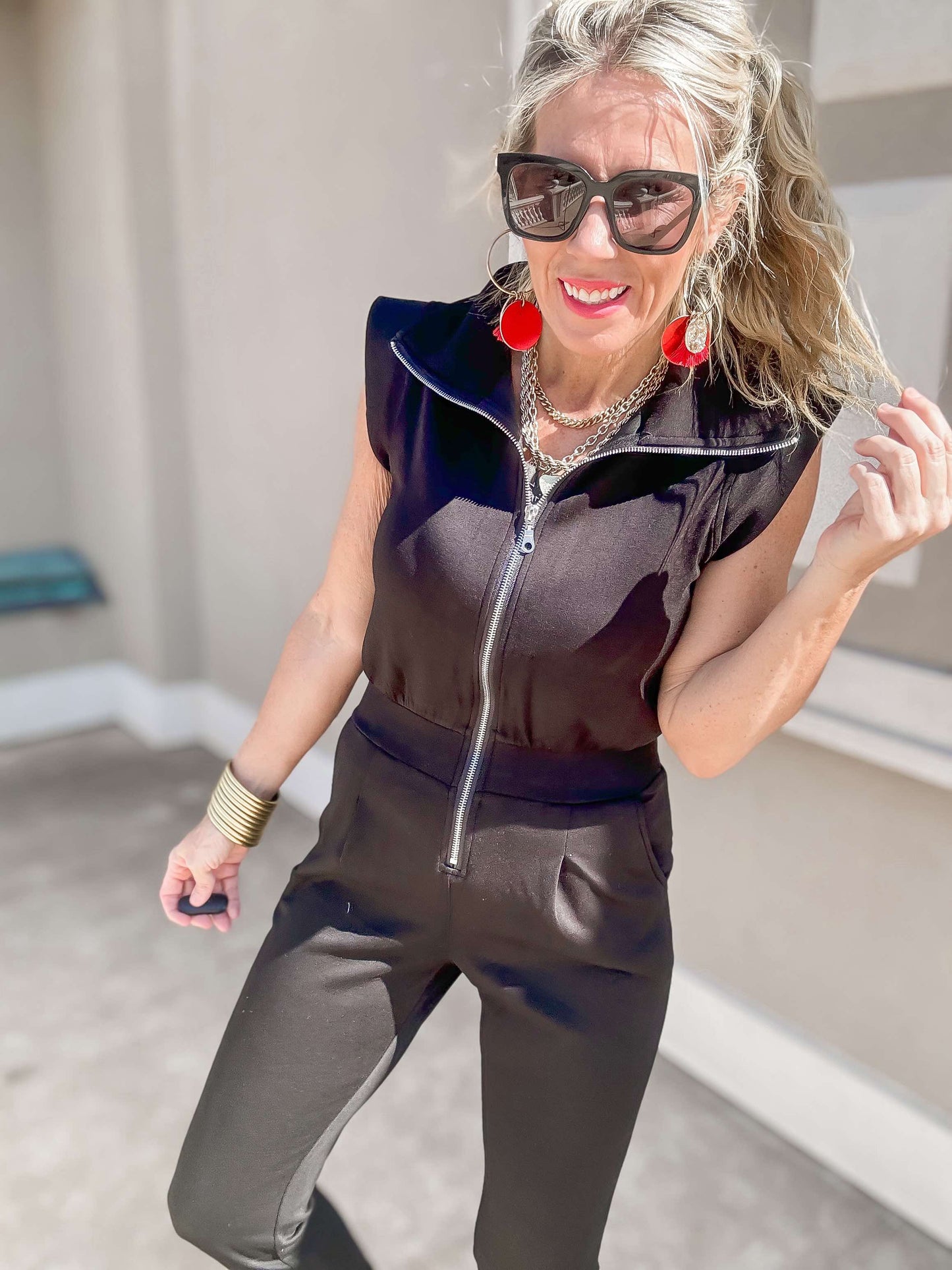 Off Duty Vibes Jumpsuit - Final Sale