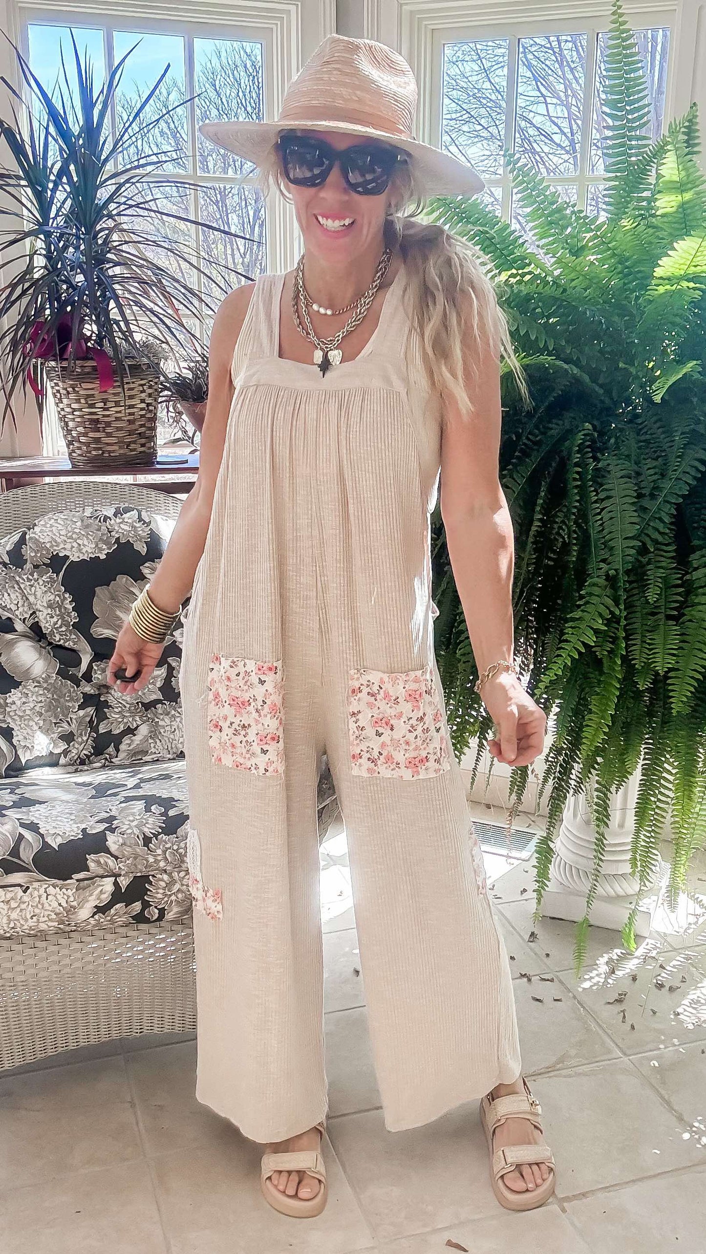 Patchwork Paradise Jumpsuit