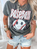 In My Baseball Mama Era Garment Dyed Graphic T-shirt