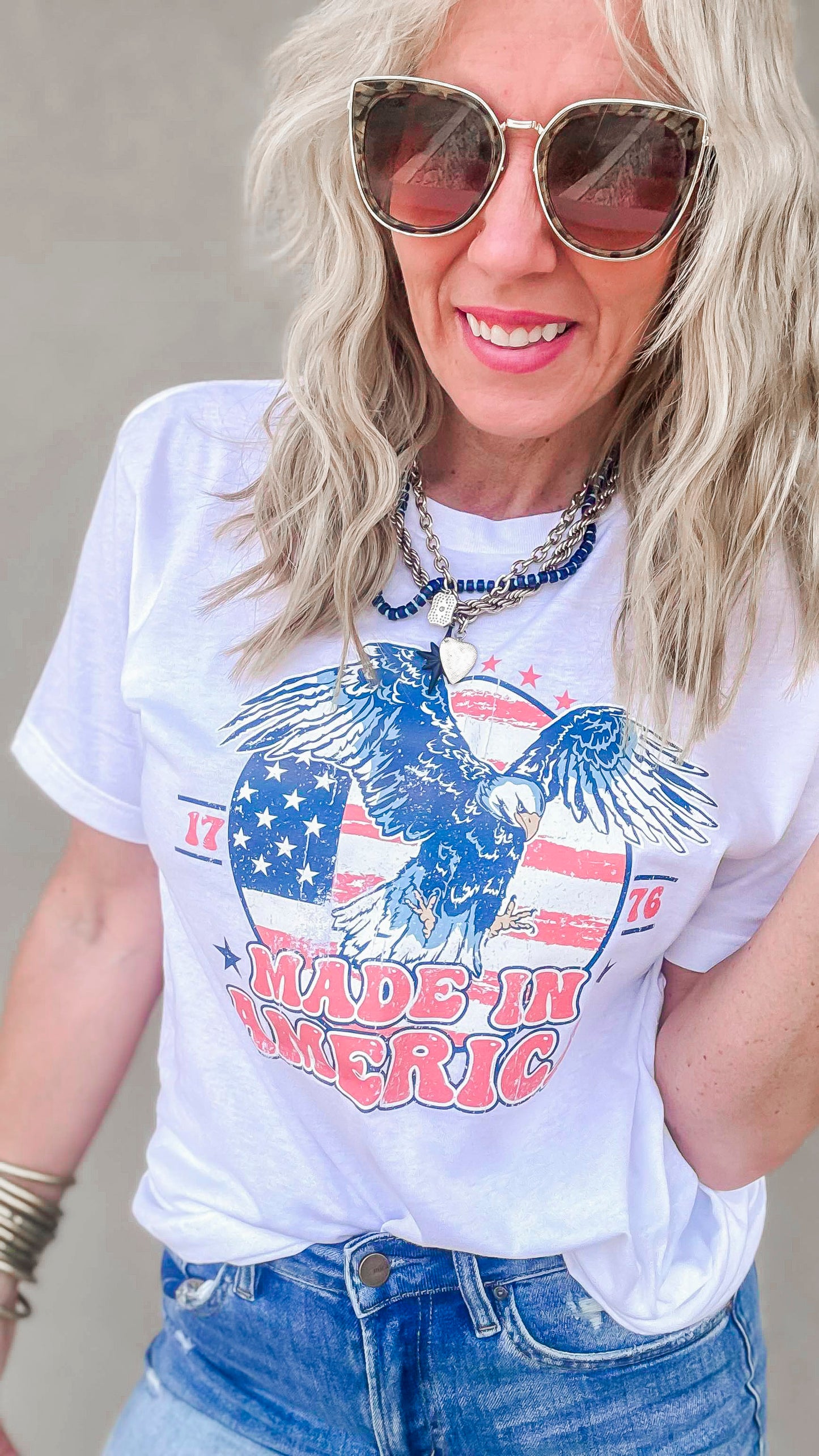 Made in America Graphic T-shirt - Final Sale