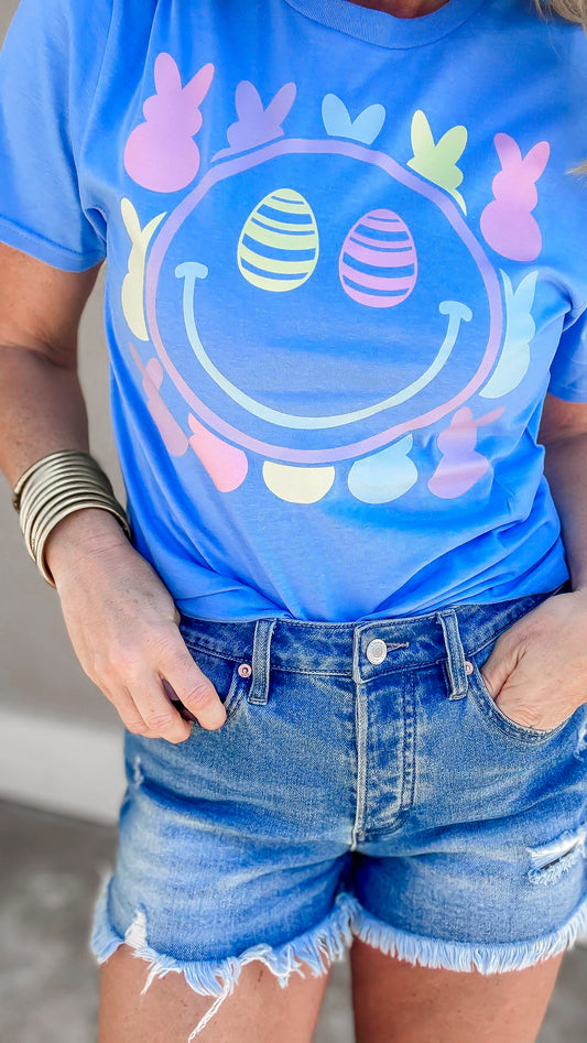 Smile With Peeps Graphic T-shirt