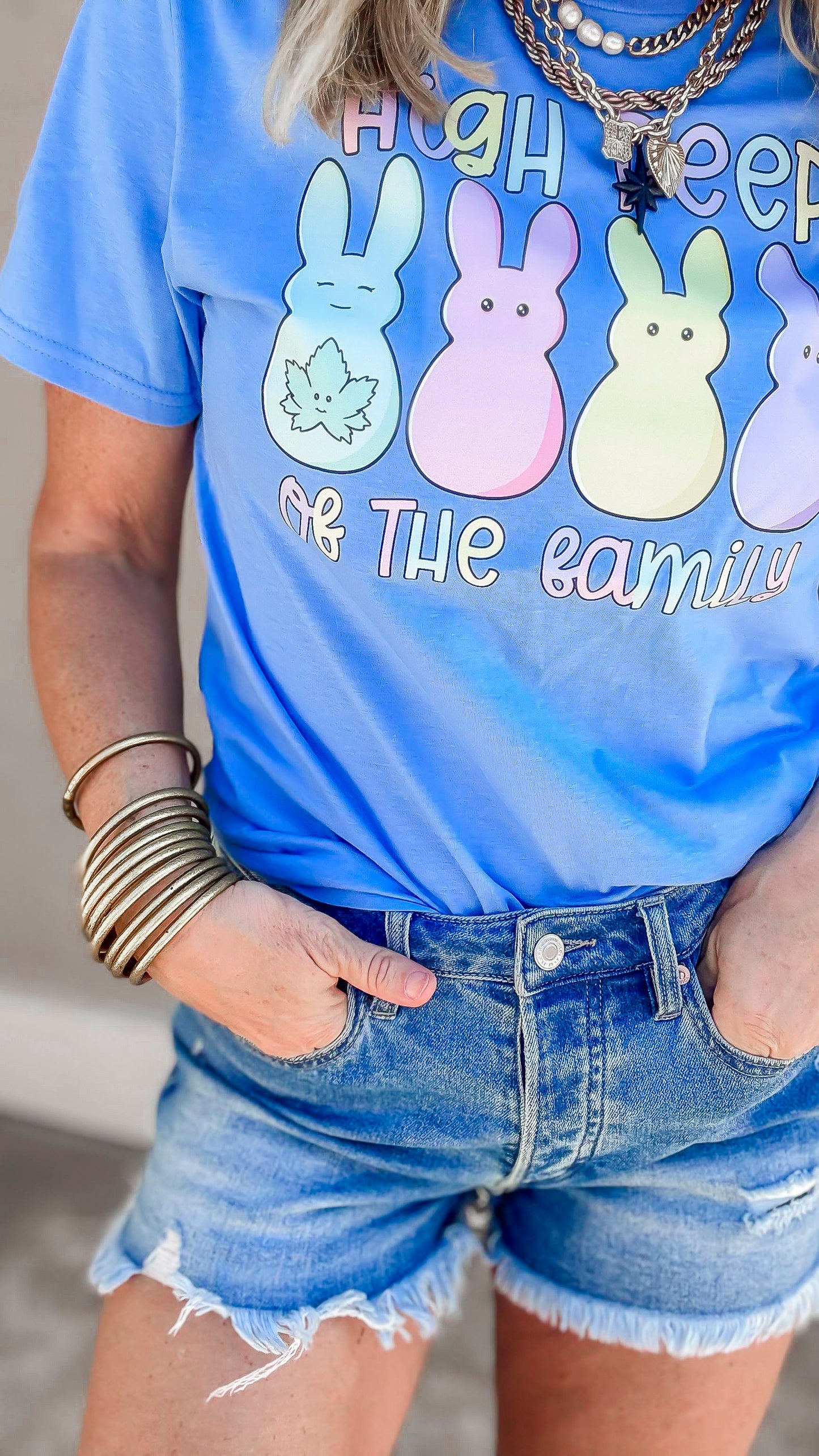 High Peep of the Family Graphic T-shirt