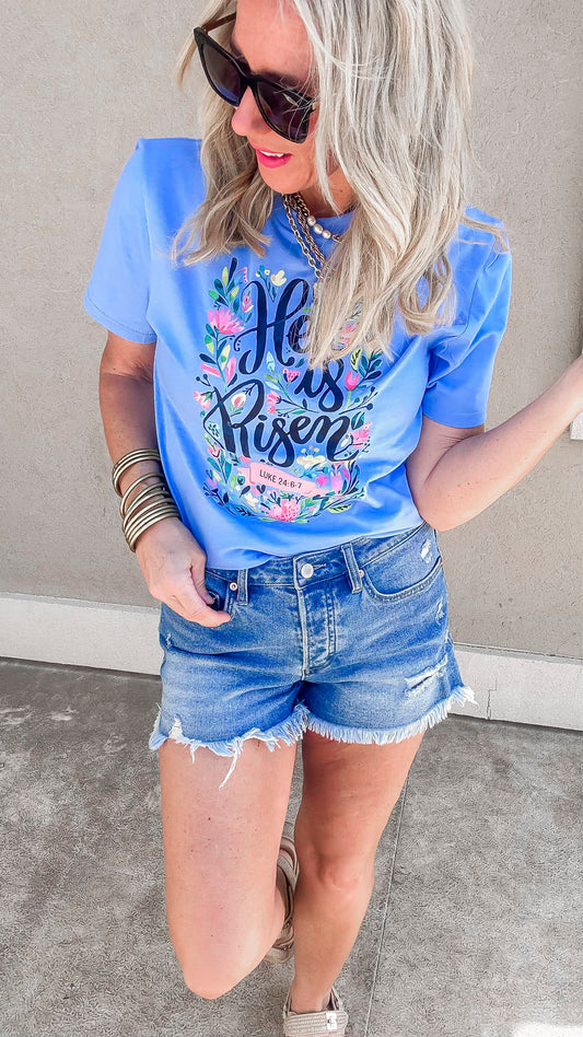 He Is Risen Graphic T-shirt