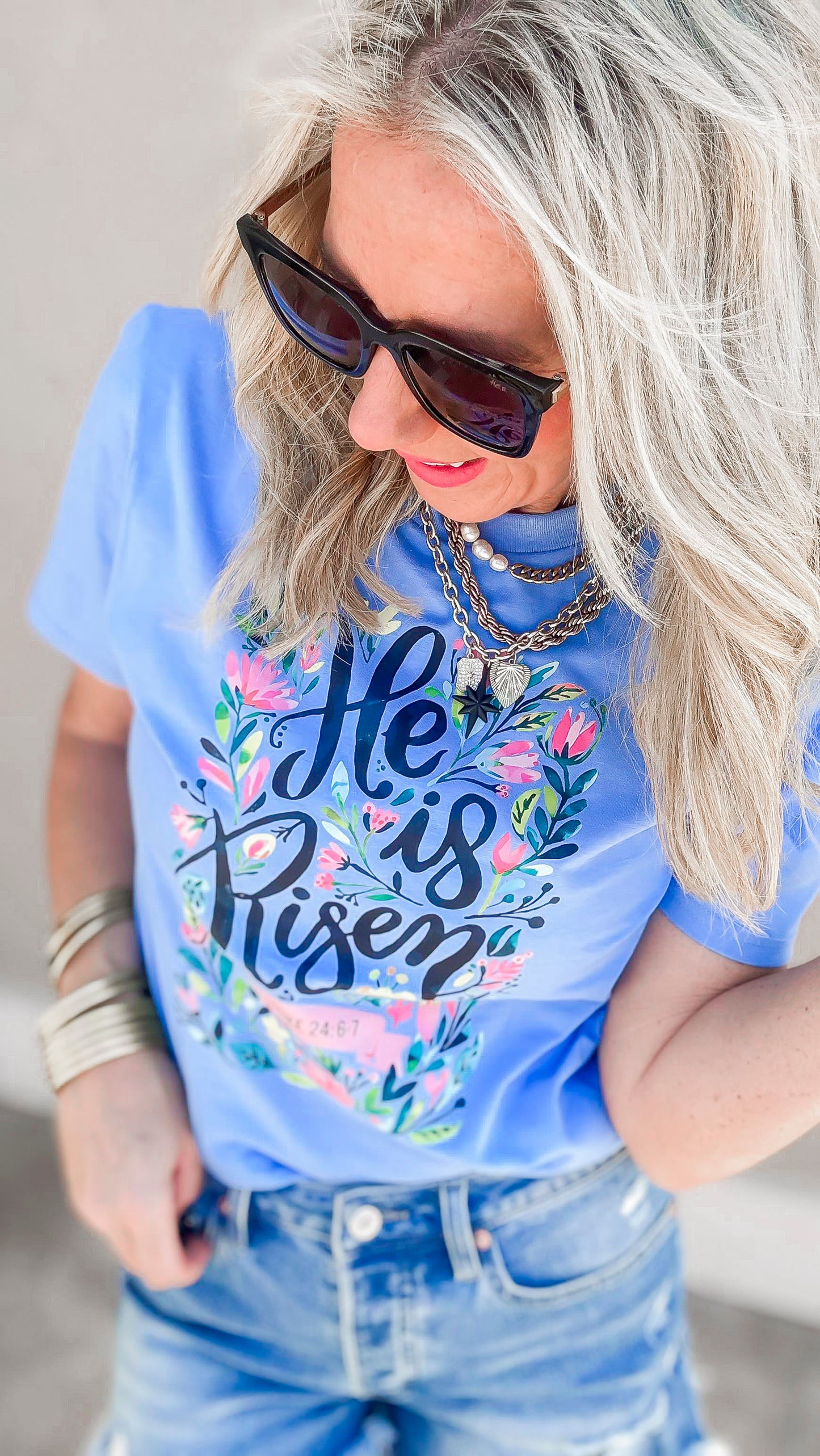 He Is Risen Graphic T-shirt