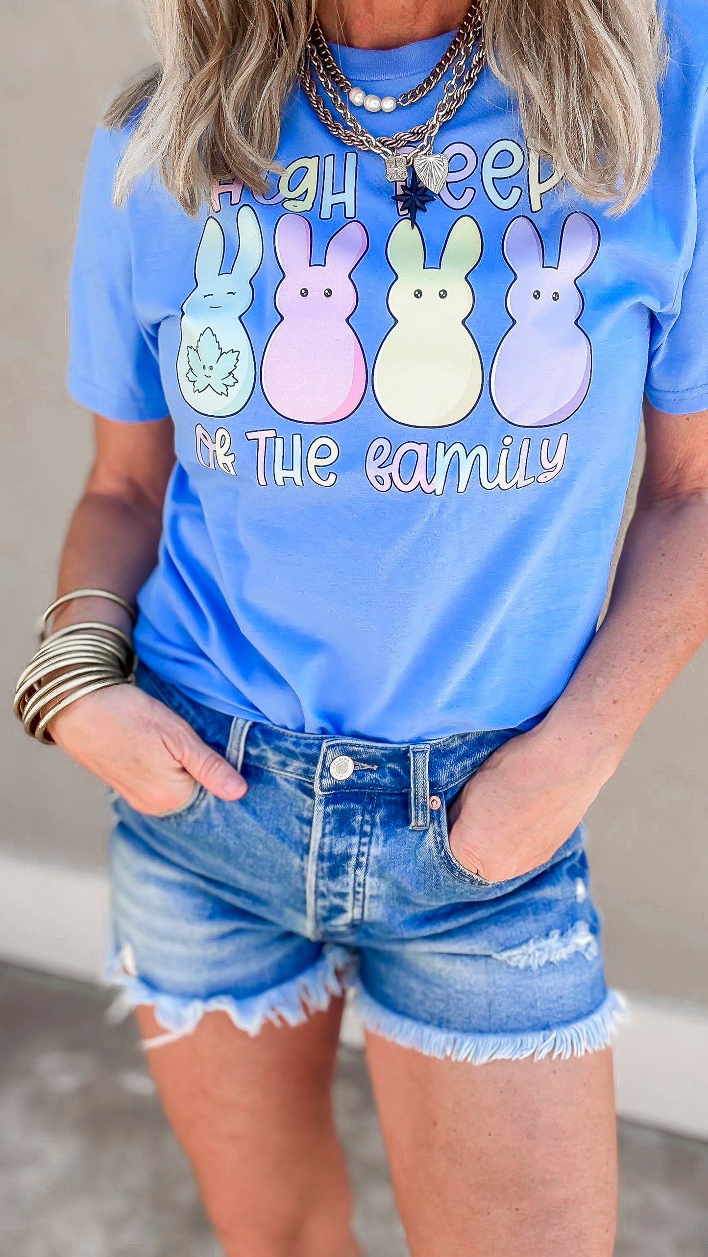 High Peep of the Family Graphic T-shirt