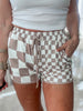 Checkered Dreams Everyday Shorts| JESS LEA - Final Sale