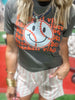 Baseball Vibes Garment Dyed Graphic T-shirt - Final Sale
