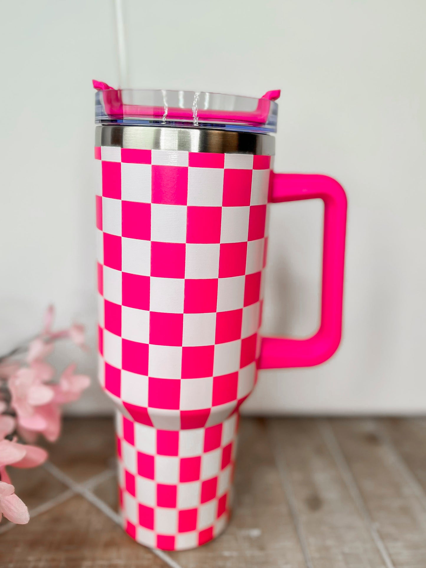 Checkered 40oz Tumbler*