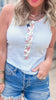 Gypsy Glow Ribbed Tank Top | POL
