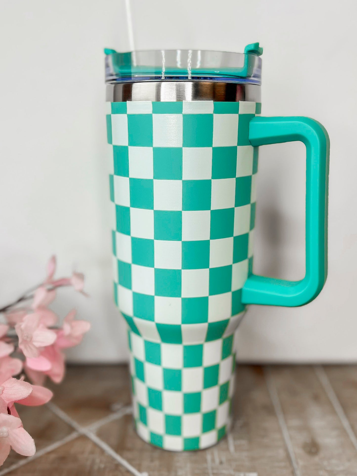 Checkered 40oz Tumbler*