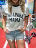 Ballpark Mama Ringer Graphic T-shirt - Final Sale