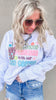 Just a Passenger Princess Graphic Crewneck Sweatshirt