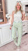Avocado Floral Print Colorprint Pants** - Final Sale