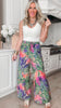 Make Waves Wide Leg Pull On Pants | FINAL SALE