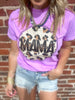 Leopard MAMA Garment Dyed Graphic T-shirt - Final Sale