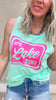 Lake Time Garment Dyed Graphic Tank Top - Final Sale