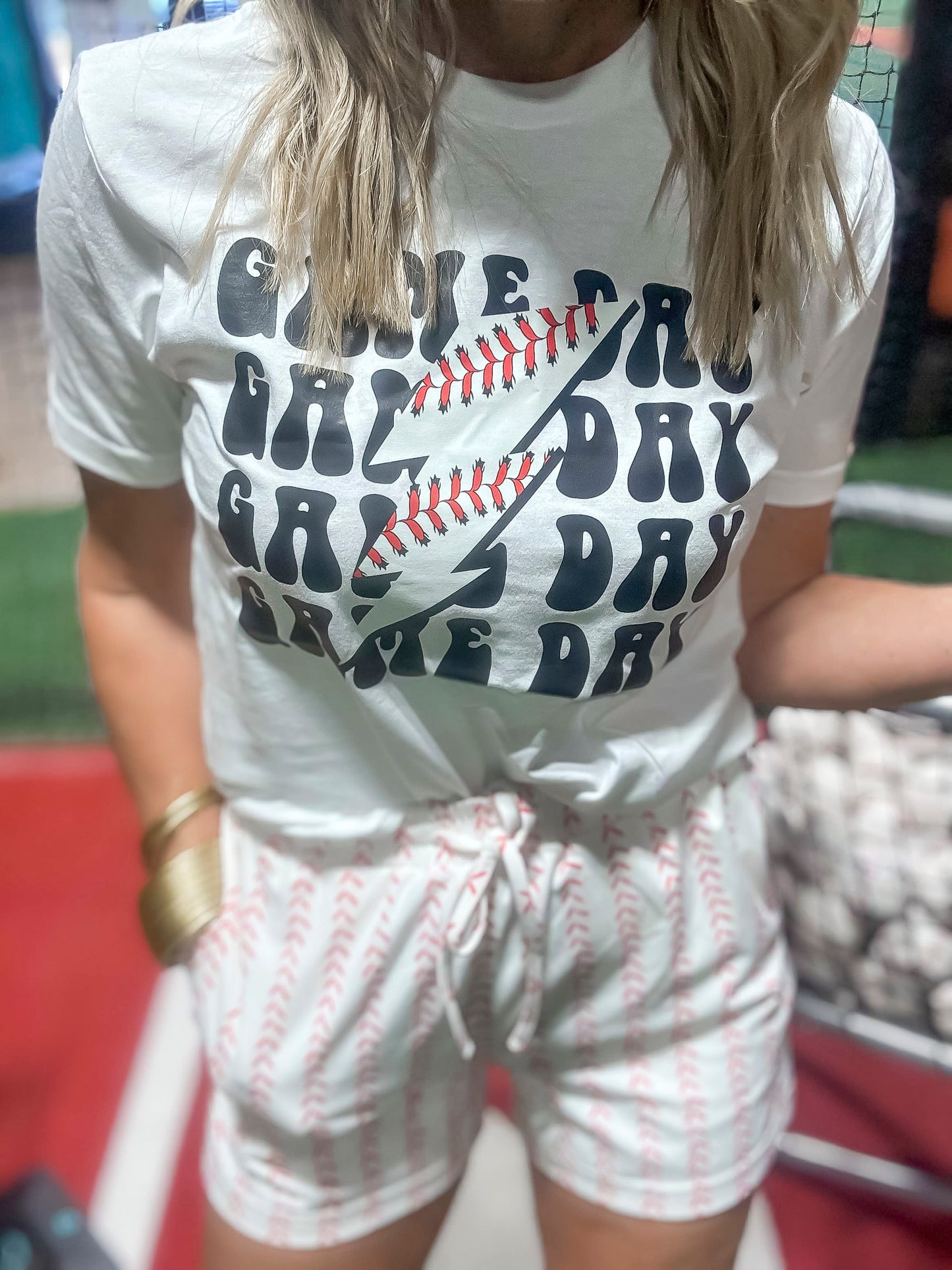 Game Day Lightning Graphic T-shirt*