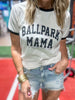 Ballpark Mama Ringer Graphic T-shirt - Final Sale