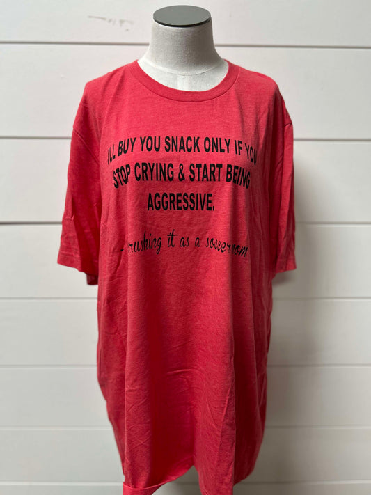 Soccer Mom Bribery Graphic T-shirt