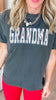 The Baseball Grandma Garment Dyed Graphic T-shirt
