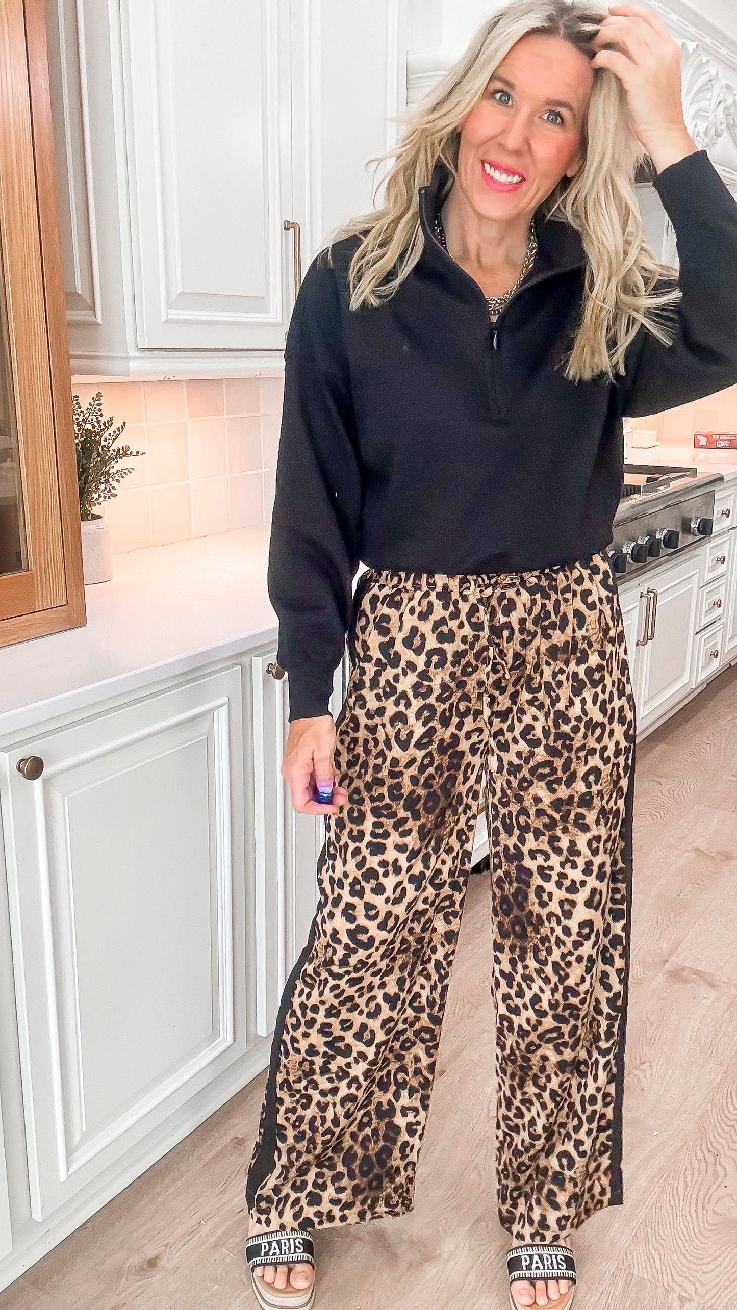 Leopard Printed Pants