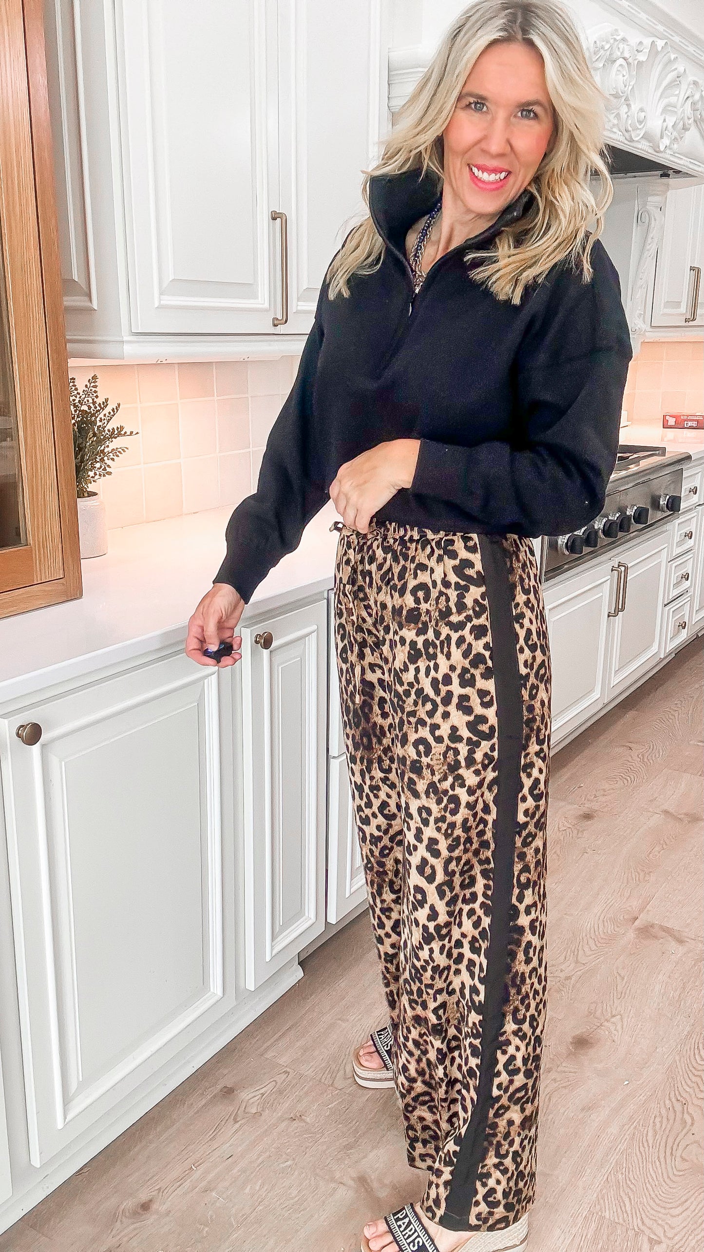 Leopard Printed Pants (2 COLORS)