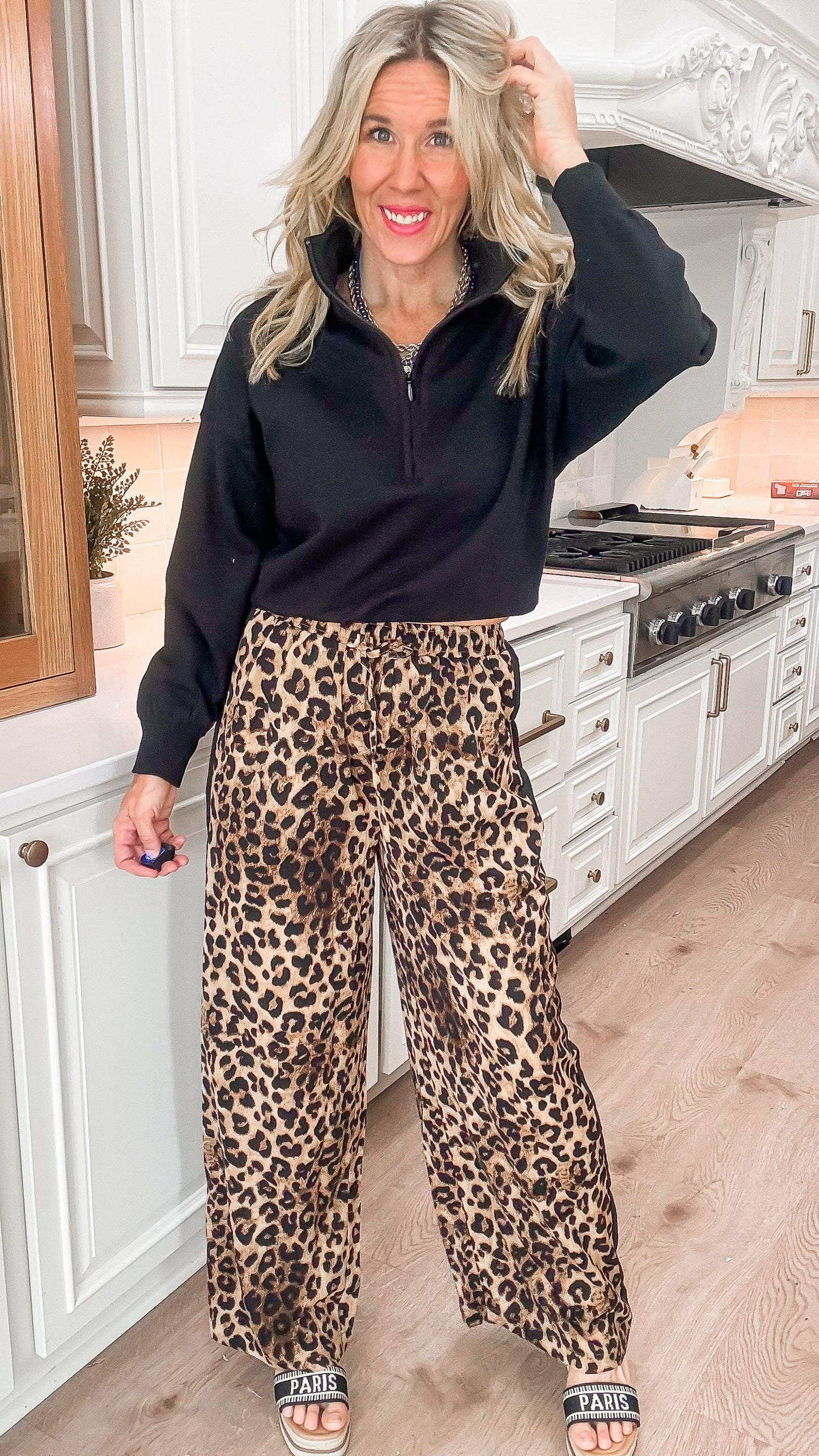 Leopard Printed Pants (2 COLORS)