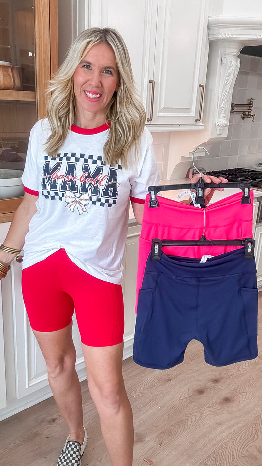 Nylon Rib 6in Biker | RAE MODE - Final Sale