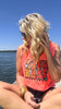 Lake Babe Garment Dyed Graphic Tank Top