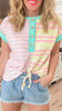 The Weekend Multi-Stripe Top**