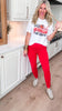 That's My Grandson Baseball Graphic T-shirt